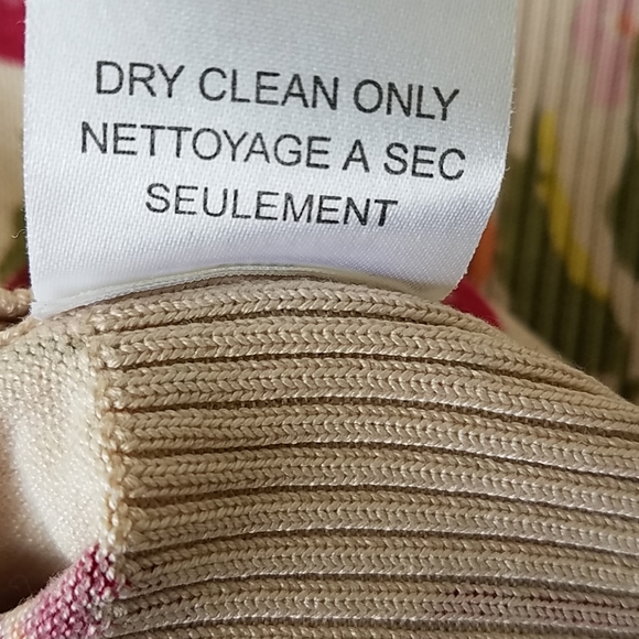 Easel Cherry Print Cardigan - Picture 5 of 8